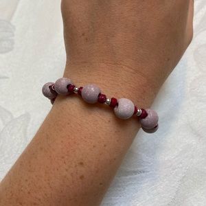 Purple and Red Bracelet